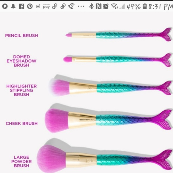 Tarte - minutes to mermaids Brush Set - Picture 4 of 5